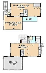 嵐山町志賀 ガレージ付中古戸建