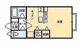 ＤＩリバティーハイツＤ棟  ｜ 栃木県大田原市若松町（賃貸アパート1R・2階・26.50㎡） その2