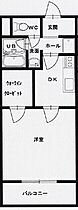 ＤＩシバタマンションII  ｜ 栃木県大田原市富士見1丁目1606-34（賃貸マンション1K・2階・30.60㎡） その2