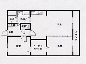 パークサイドレジデンス  ｜ 栃木県大田原市城山2丁目（賃貸マンション2LDK・5階・66.04㎡） その2