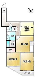 間取図画像 2SDK