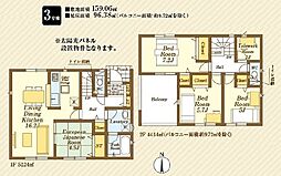 飯能市川寺第15 新築住宅全3棟 3号棟