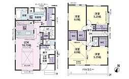 狭山市中央4丁目 新築分譲住宅全4棟 1号棟