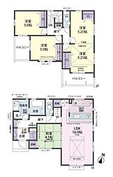 狭山市中央4丁目 新築分譲住宅全4棟 1号棟