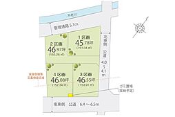 川越市今福8期 土地 全4区画