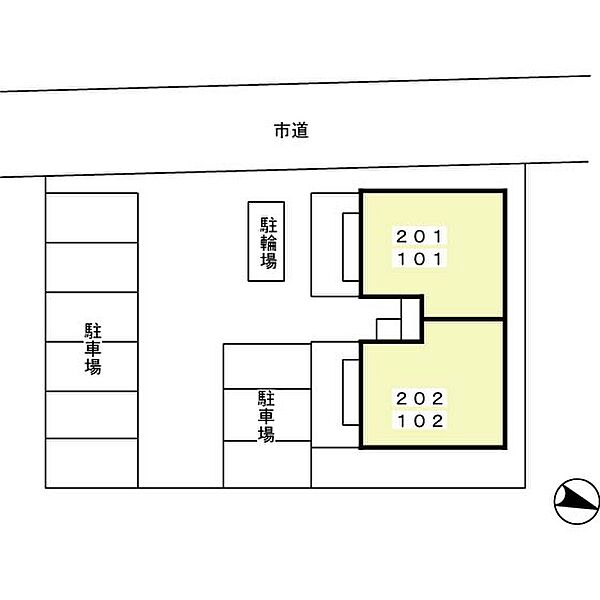 埼玉県鴻巣市富士見町(賃貸アパート2LDK・2階・55.44㎡)の写真 その24