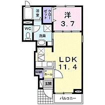 埼玉県羽生市大字神戸1486番地1（賃貸アパート1LDK・1階・37.13㎡） その2