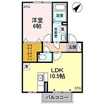 埼玉県鴻巣市宮前420-1（賃貸アパート1LDK・2階・40.43㎡） その2