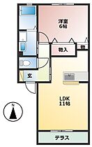 岐阜県安八郡安八町東結（賃貸アパート1LDK・1階・41.73㎡） その2