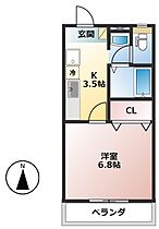 岐阜県安八郡安八町東結（賃貸アパート1K・1階・25.92㎡） その2