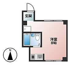 岐阜県大垣市東長町（賃貸マンション1R・4階・18.27㎡） その2