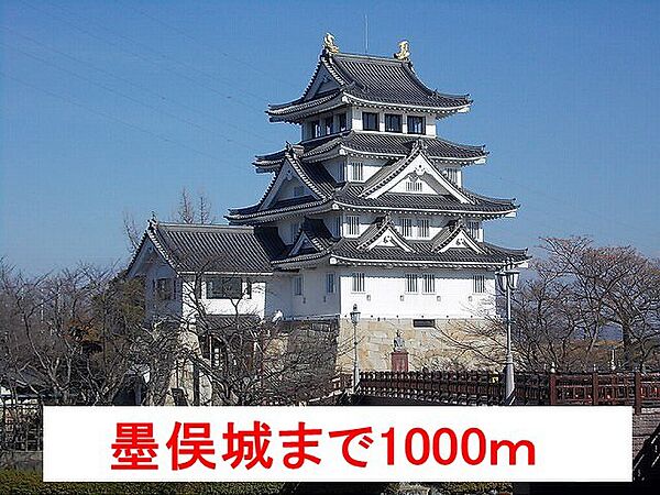 画像20:墨俣城まで1000m