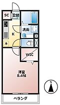 岐阜県大垣市中野町5丁目（賃貸アパート1K・3階・30.03㎡） その2