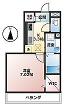 岐阜県大垣市禾森町2丁目（賃貸アパート1K・1階・28.54㎡） その2