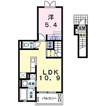 岐阜県大垣市林町1丁目53番地1（賃貸アパート1LDK・2階・41.30㎡） その2