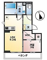 岐阜県大垣市木戸町（賃貸アパート1LDK・3階・34.22㎡） その2