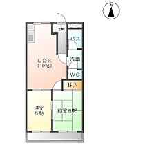 岐阜県安八郡安八町南今ケ渕（賃貸アパート2LDK・2階・44.80㎡） その2