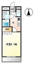 岐阜県大垣市上面4丁目（賃貸アパート1K・2階・29.75㎡） その2