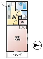 岐阜県大垣市枝郷2丁目（賃貸マンション1K・2階・30.88㎡） その2