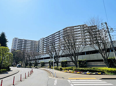外観：JR常磐線・JR常磐緩行線「我孫子」駅徒歩8分！総戸数851戸の大規模マンション(AB棟含む)