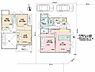 間取り：建物面積102.49ｍ2（約31坪）の3ＬＤＫ。収納豊富です。