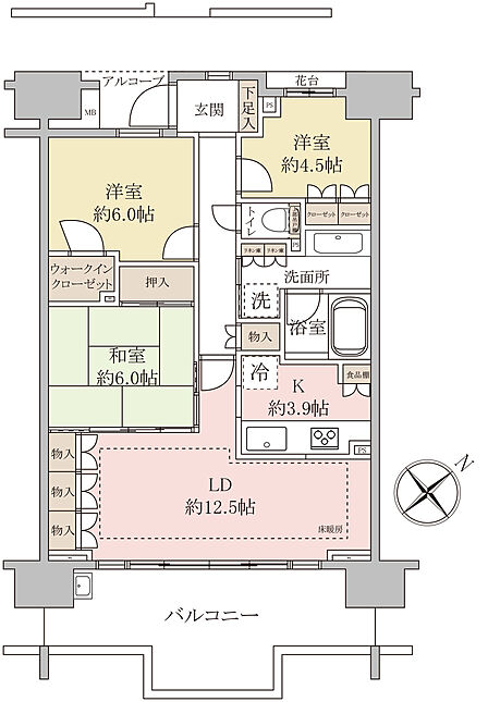 全居室収納×豊富な収納。家族の荷物をしっかりしまえる、暮らしやすさにこだわった3LDK!