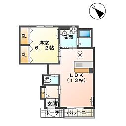 ディモア・フィールド 1階