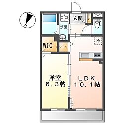 (仮称)淀川区三津屋南新築マンション 1LDKの間取図画像