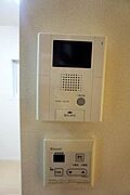 来訪者を確認できるモニターホン