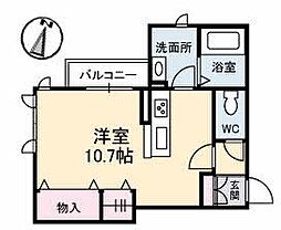 間取図画像 ワンルーム