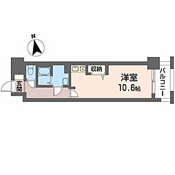 HOMAT2000 ワンルームの間取図画像
