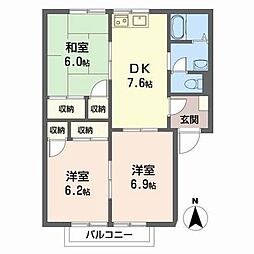 間取図画像 3DK