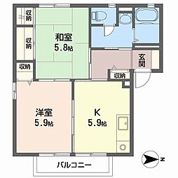 🉐敷金礼金0円！🉐シャーメゾン愛宕山　Ｂ棟