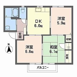 🉐敷金礼金0円！🉐ヴェルディハイツ　Ｃ棟