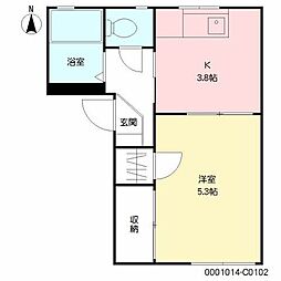 カーサ中の館　Ｃ棟