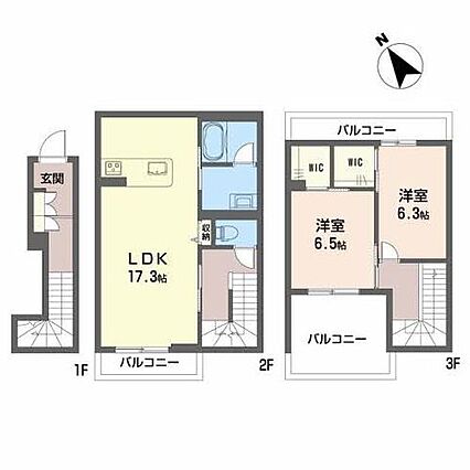 グリーンハウスII_間取り_0