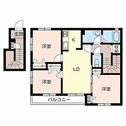 間取図画像 3LDK