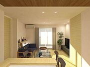 完成予想図／家具等は配置のイメージで物件に付属しておりません
