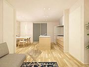 完成予想図／家具等は配置のイメージで物件に付属しておりません