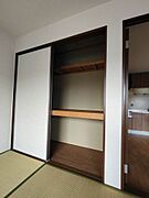 【収納】豊富に収納出来る押入れタイプです