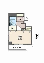間取図画像 ワンルーム