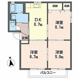 🉐敷金礼金0円！🉐クレアールＤ