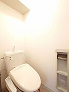 洗浄機能付きのトイレです。