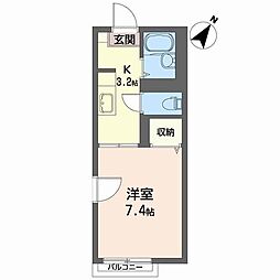 🉐敷金礼金0円！🉐コスモス　Ｂ