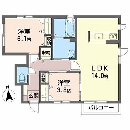 ブランシェ長橋台_間取り_0
