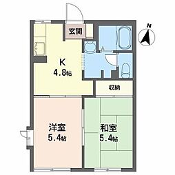 ディアス-SALAC 2Kの間取図画像