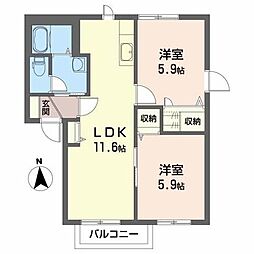 🉐敷金礼金0円！🉐メゾン中町　Ａ
