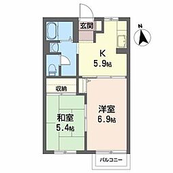 🉐敷金礼金0円！🉐メゾン・ジョワイユ　Ｂ