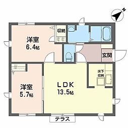 🉐敷金礼金0円！🉐ヴィルヌーブＥ