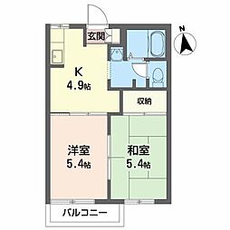 🉐敷金礼金0円！🉐グランパティオ北上　Ｂ